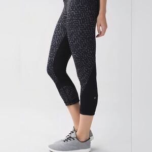 Lululemon Run Inspire Crop II Leggings